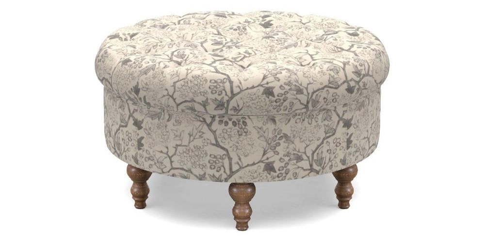 Bespoke Round Footstools