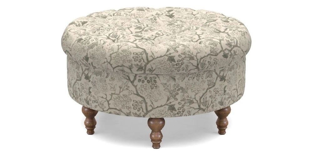 Bespoke Round Footstools