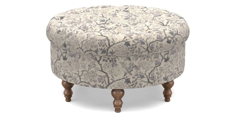 Bespoke Round Footstools