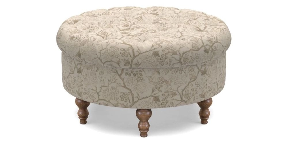 Bespoke Round Footstools