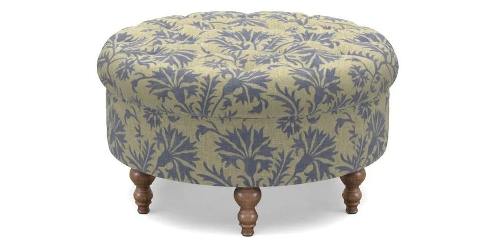 Bespoke Round Footstools