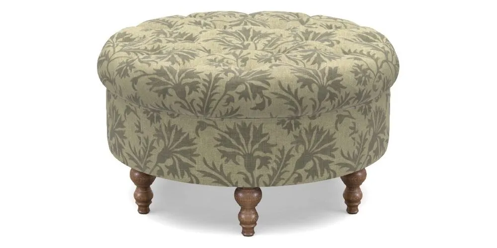 Bespoke Round Footstools