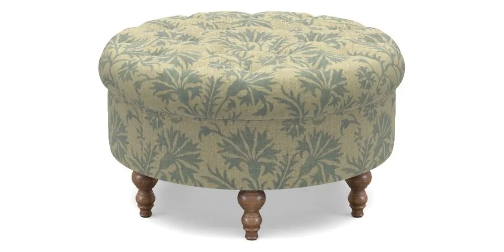 Bespoke Round Footstools