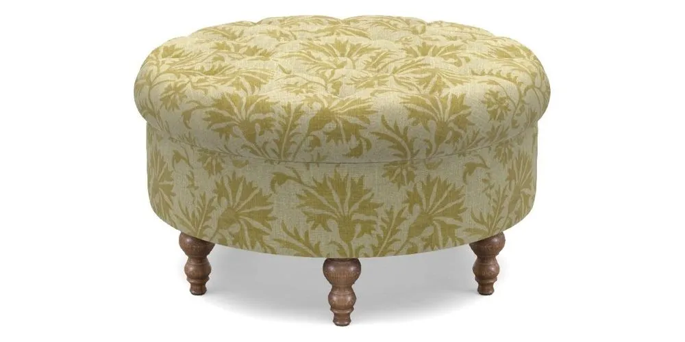 Bespoke Round Footstools