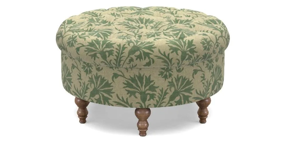 Bespoke Round Footstools