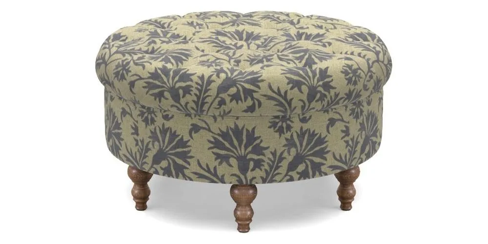 Bespoke Round Footstools