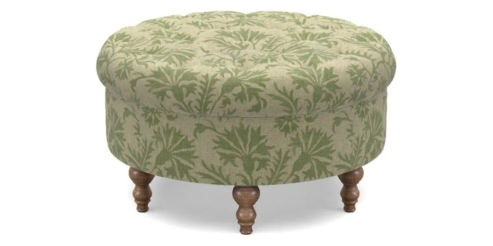 Bespoke Round Footstools