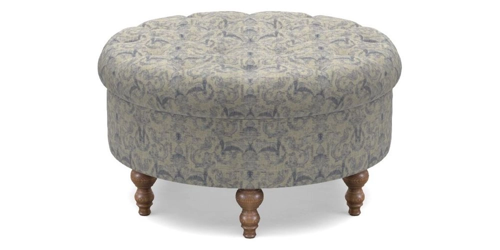 Bespoke Round Footstools