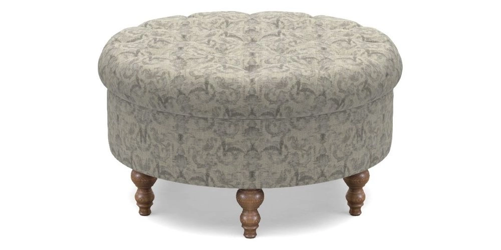 Bespoke Round Footstools