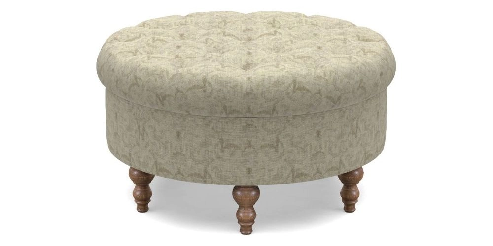 Bespoke Round Footstools