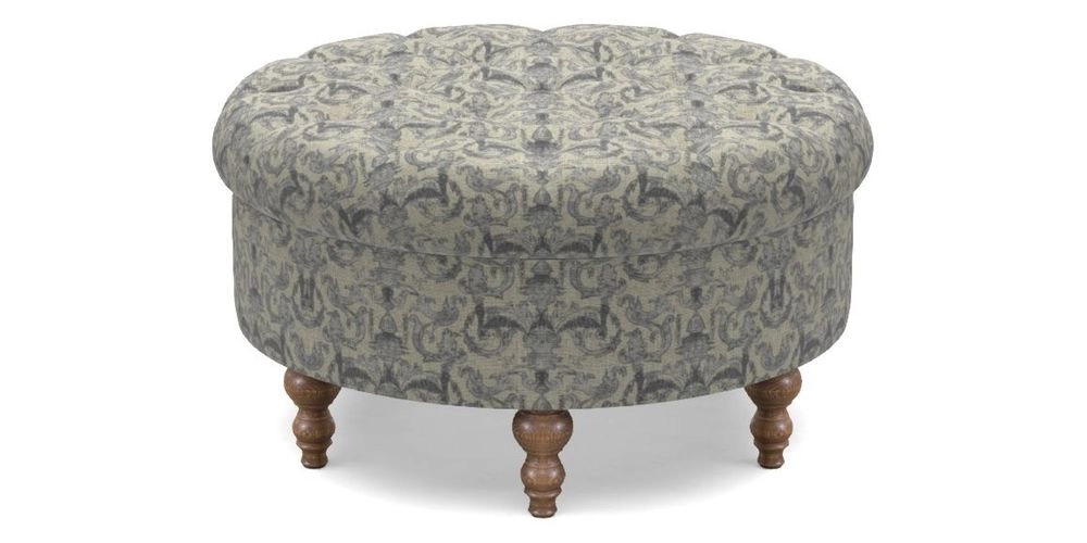 Bespoke Round Footstools