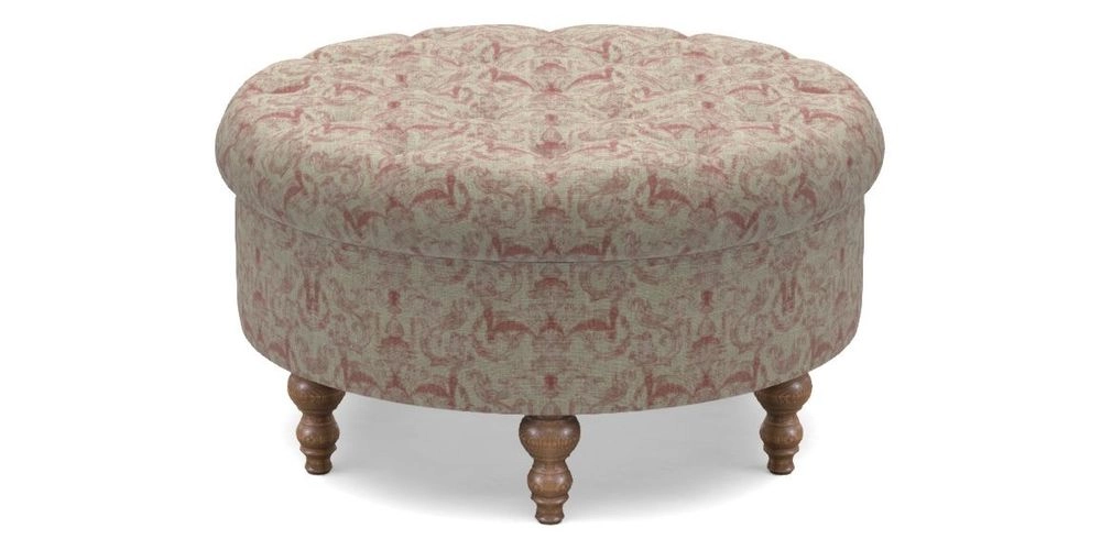 Bespoke Round Footstools