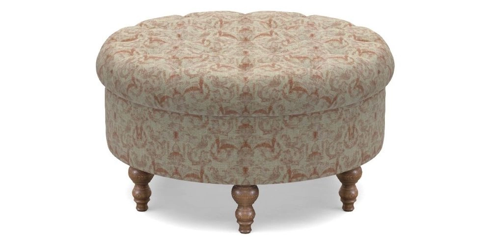 Bespoke Round Footstools
