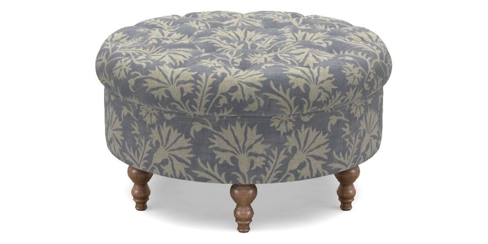 Bespoke Round Footstools