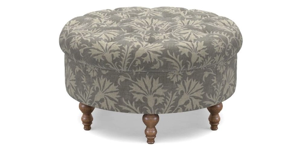 Bespoke Round Footstools