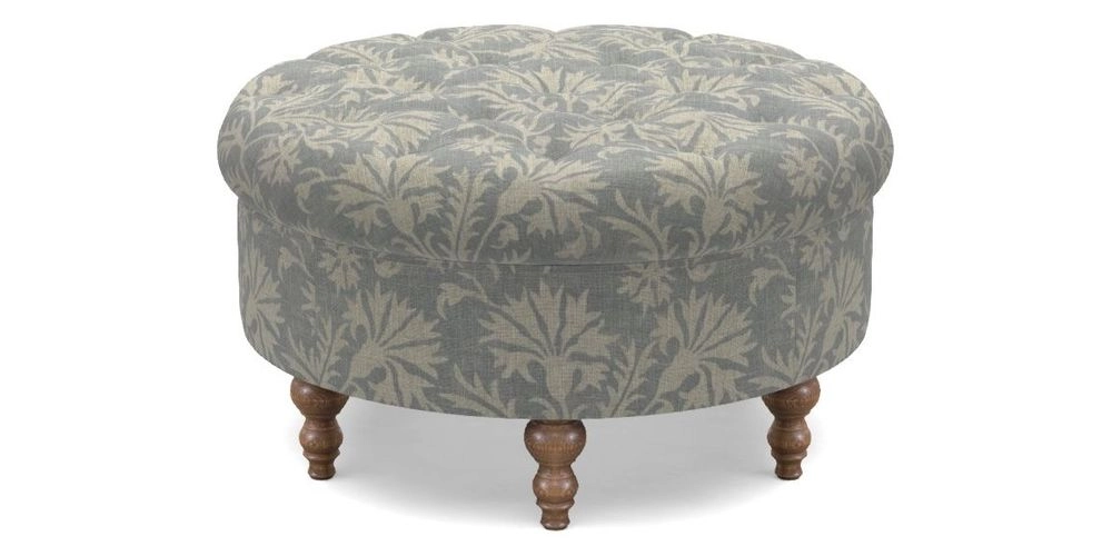 Bespoke Round Footstools