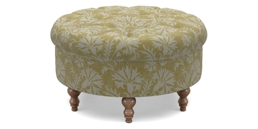 Bespoke Round Footstools