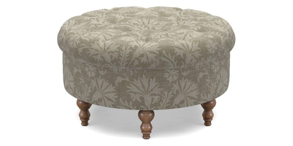 Bespoke Round Footstools