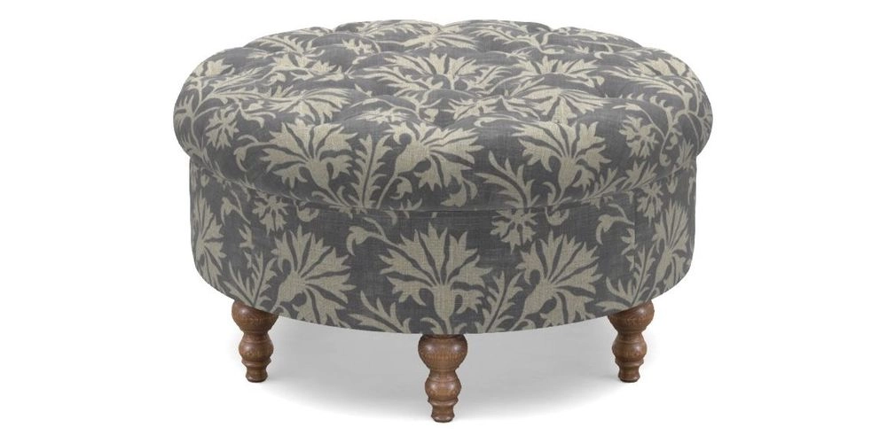 Bespoke Round Footstools