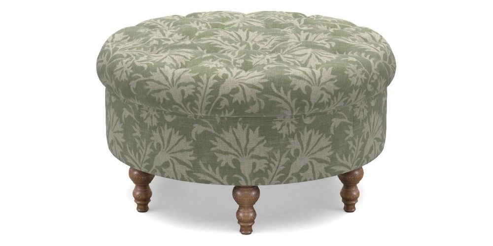 Bespoke Round Footstools