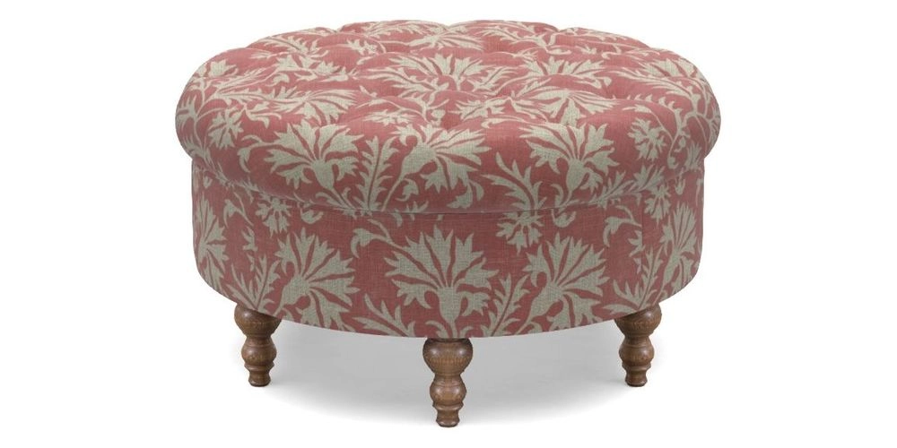 Bespoke Round Footstools