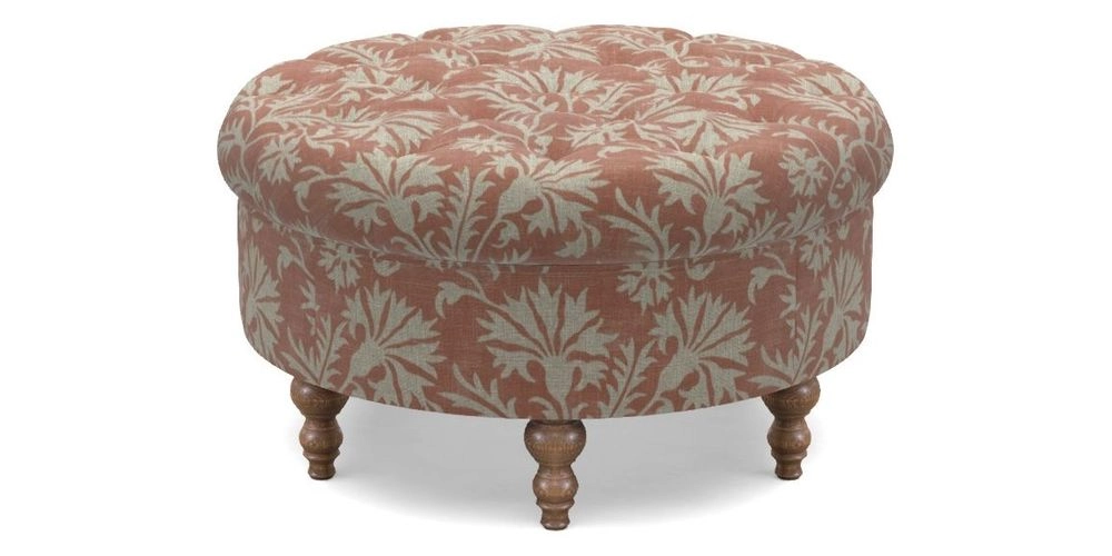 Bespoke Round Footstools