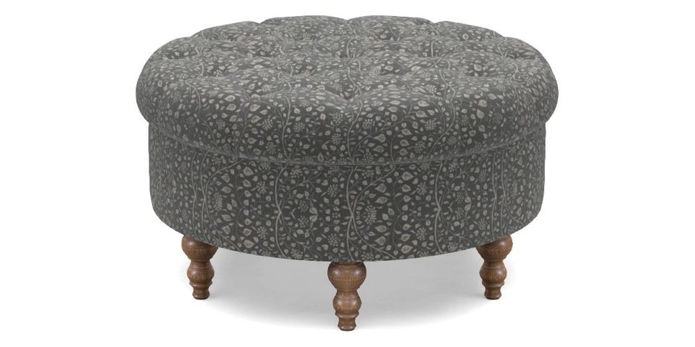 Bespoke Round Footstools