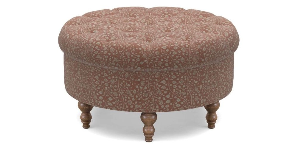 Bespoke Round Footstools