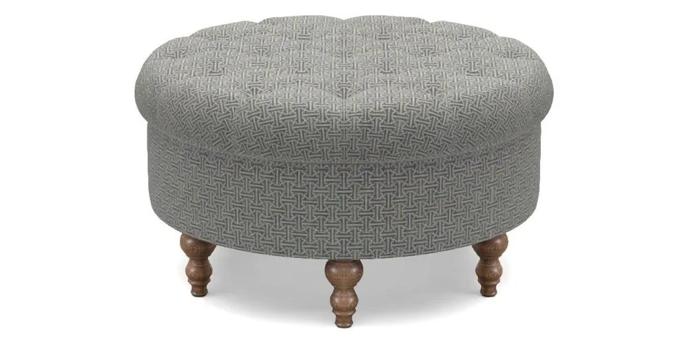 Bespoke Round Footstools