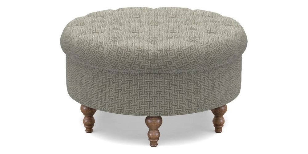 Bespoke Round Footstools