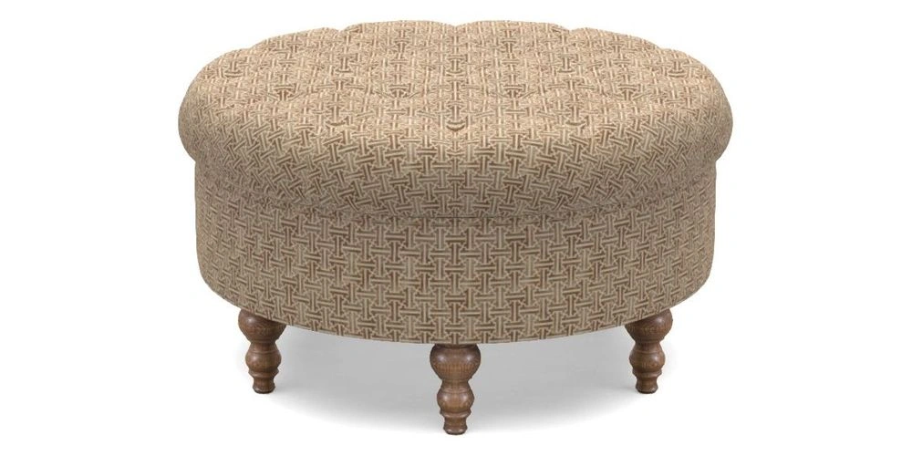 Bespoke Round Footstools