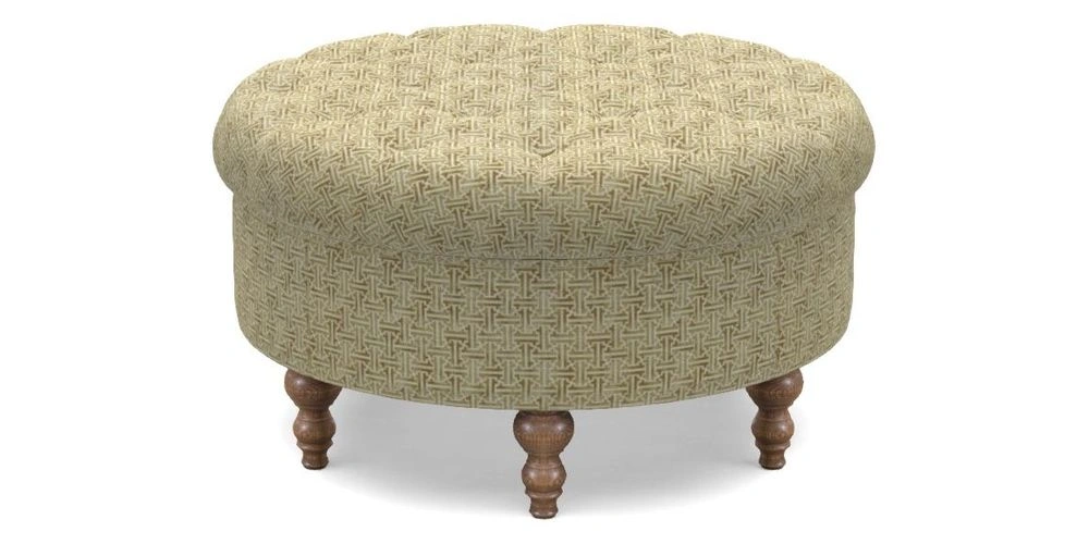Bespoke Round Footstools