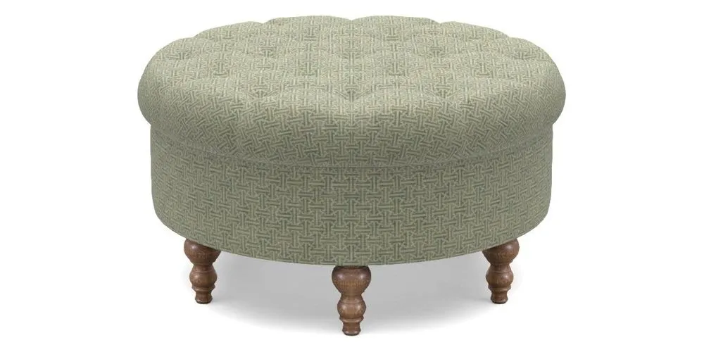 Bespoke Round Footstools