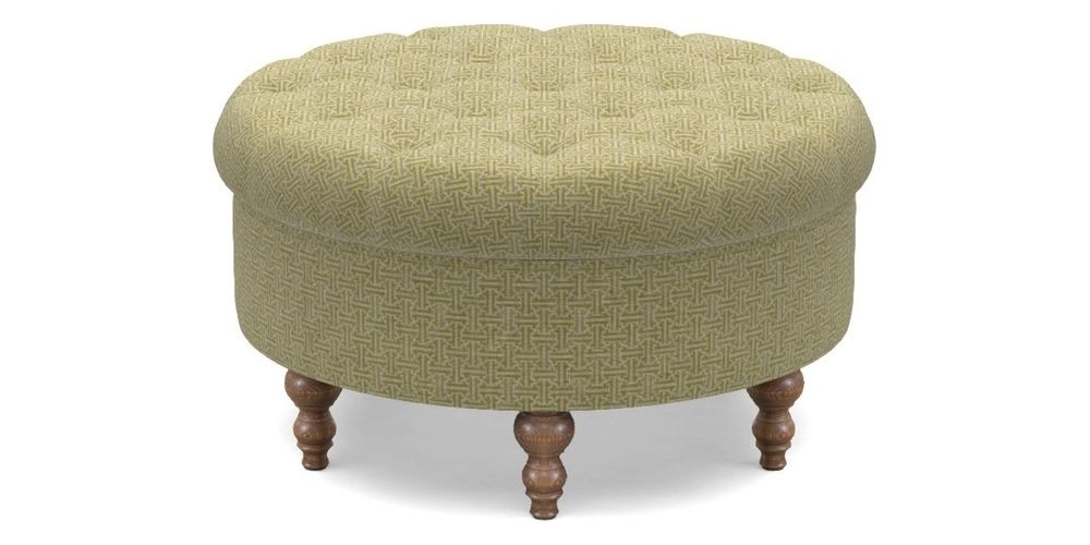 Bespoke Round Footstools