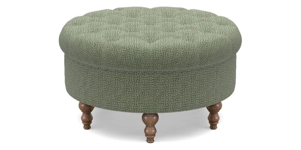 Bespoke Round Footstools