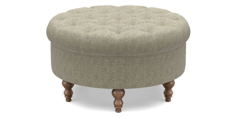 Bespoke Round Footstools
