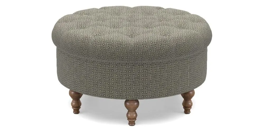 Bespoke Round Footstools