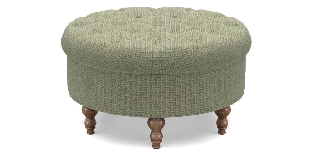 Bespoke Round Footstools