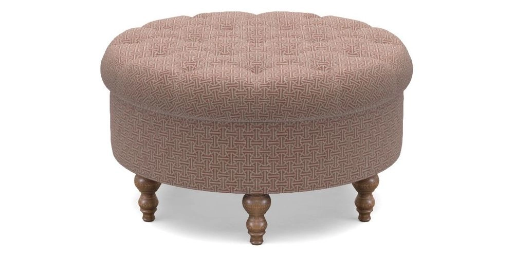 Bespoke Round Footstools
