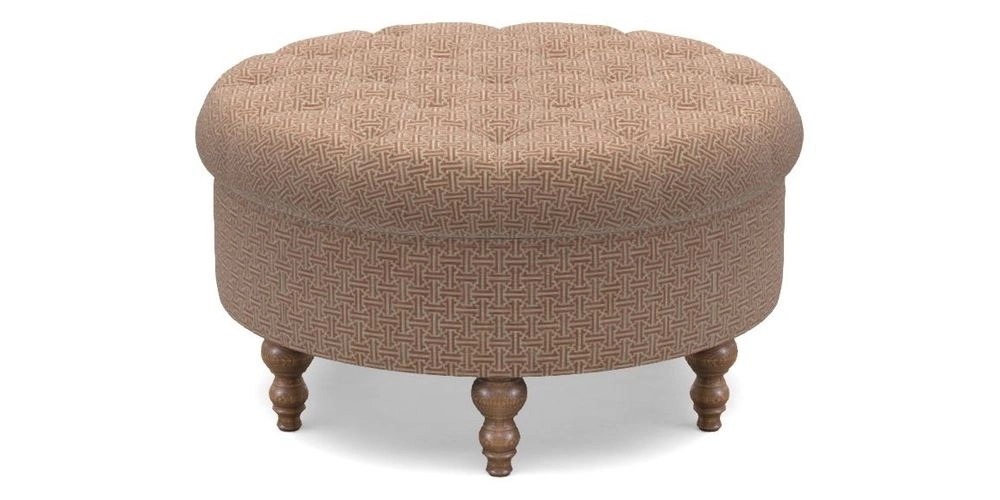 Bespoke Round Footstools