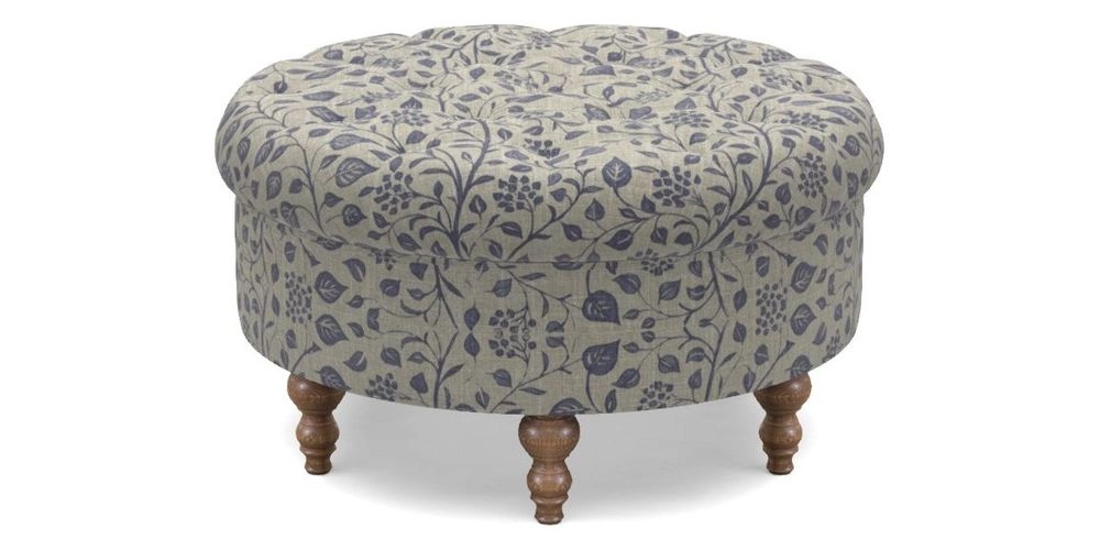 Bespoke Round Footstools