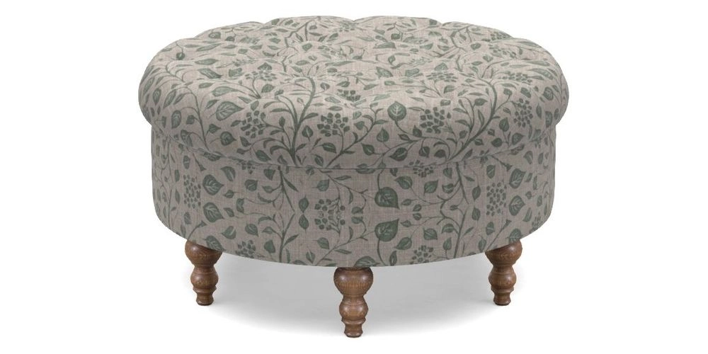 Bespoke Round Footstools