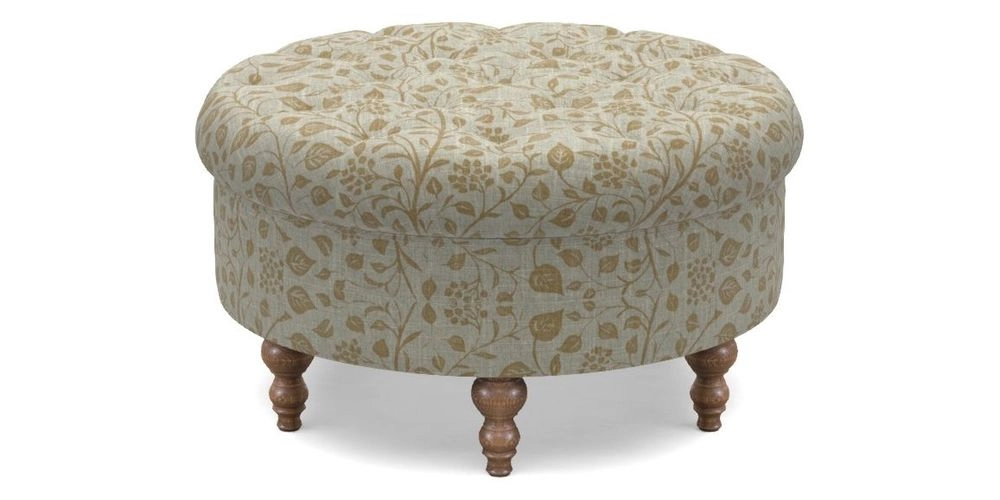 Bespoke Round Footstools