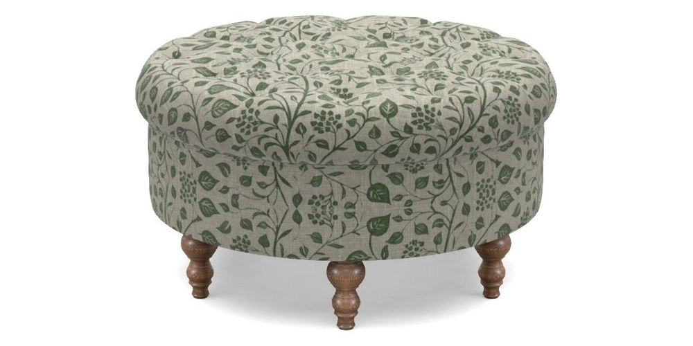 Bespoke Round Footstools