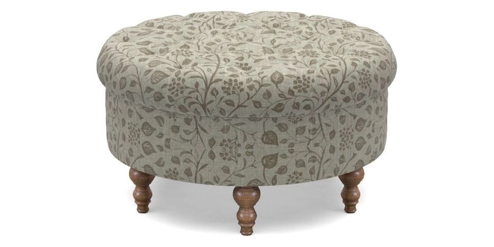 Bespoke Round Footstools