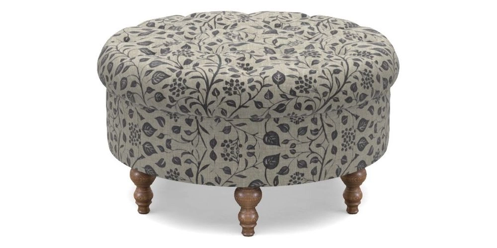 Bespoke Round Footstools