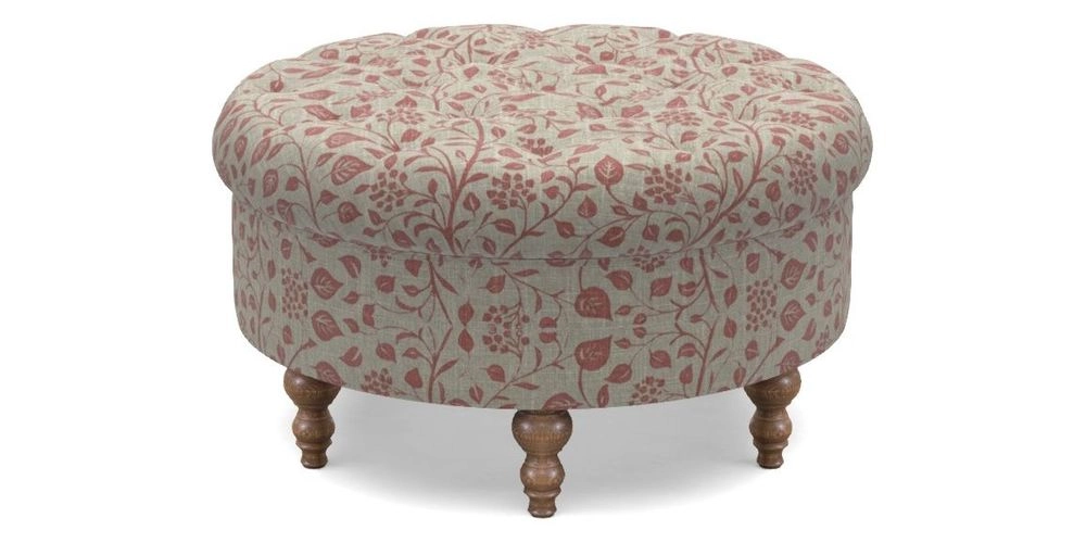 Bespoke Round Footstools
