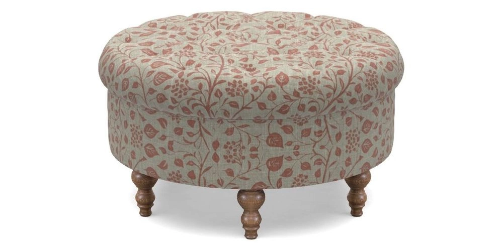 Bespoke Round Footstools