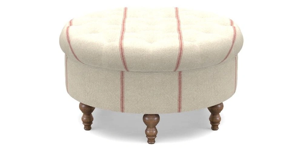 Bespoke Round Footstools