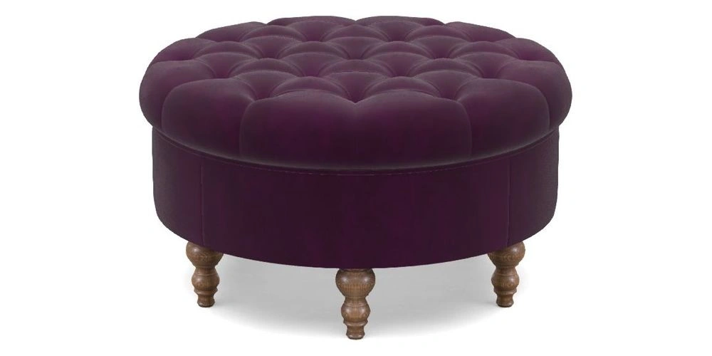 Bespoke Round Footstools